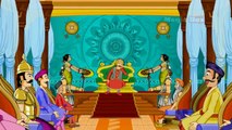 The Black Cloak - Tales Of Tenali Raman In Hindi - Animated/Cartoon Stories For Kids