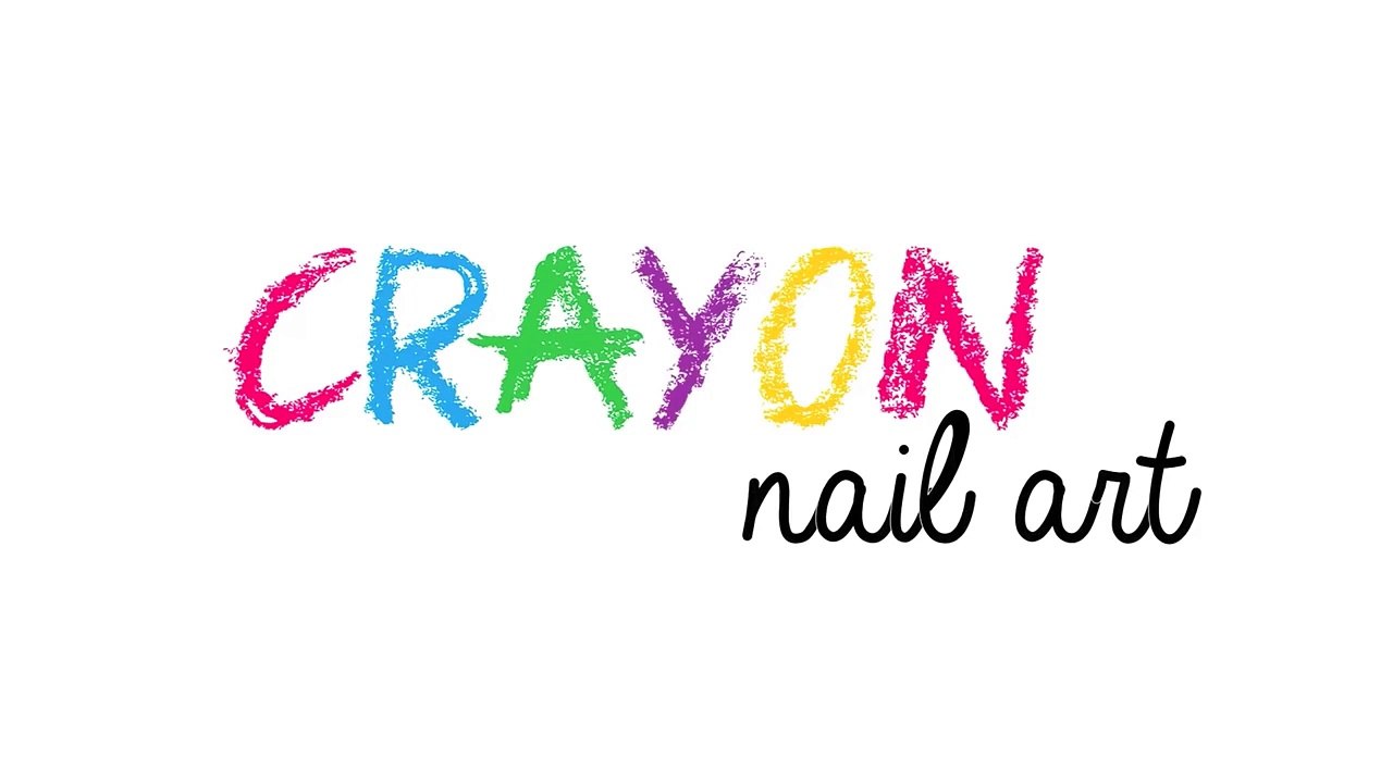 Crayon Nail Art