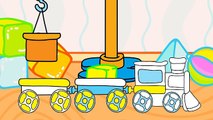 Mes jouets préférés - La grue et le petit train _ Dessins animés en français (360p)