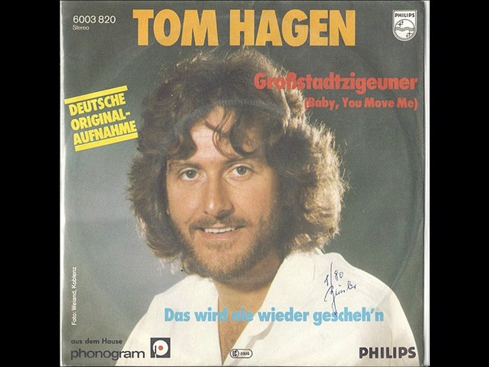 Tom Hagen Grossstadtzigeuner 1980