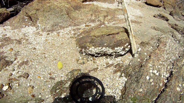 Busca e Retirada de metais ferrosos e não ferrosos das areias, Ubatuba, SP, Brasil, 2015, Parte (26)