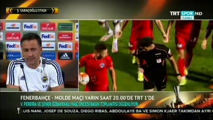Vitor Pereira: "Bütün futbolcularım kaliteli"