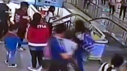 Yürüyen merdiven faciasına ramak kala !