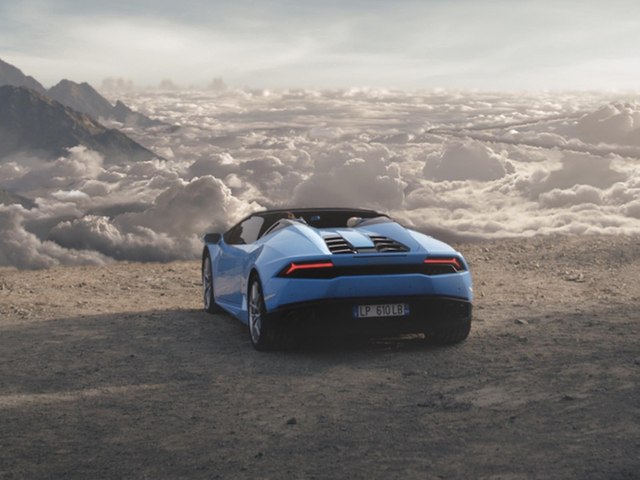 Lamborghini Huracan Spyder passe à l'action !