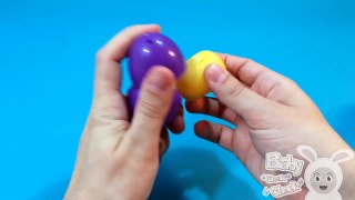 Learn Colours with Surprise Nesting Eggs! Opening Surprise Eggs with Surprise! Lesson 1
