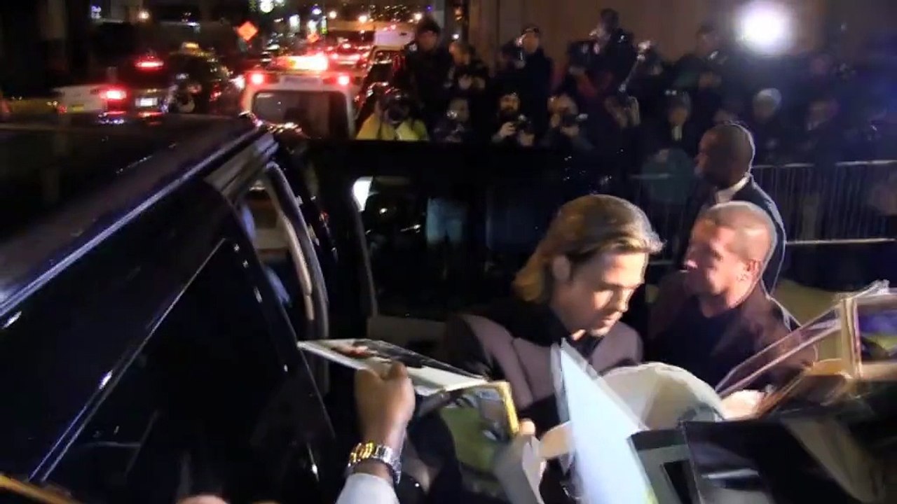 Brad Pitt a l'amour des motos