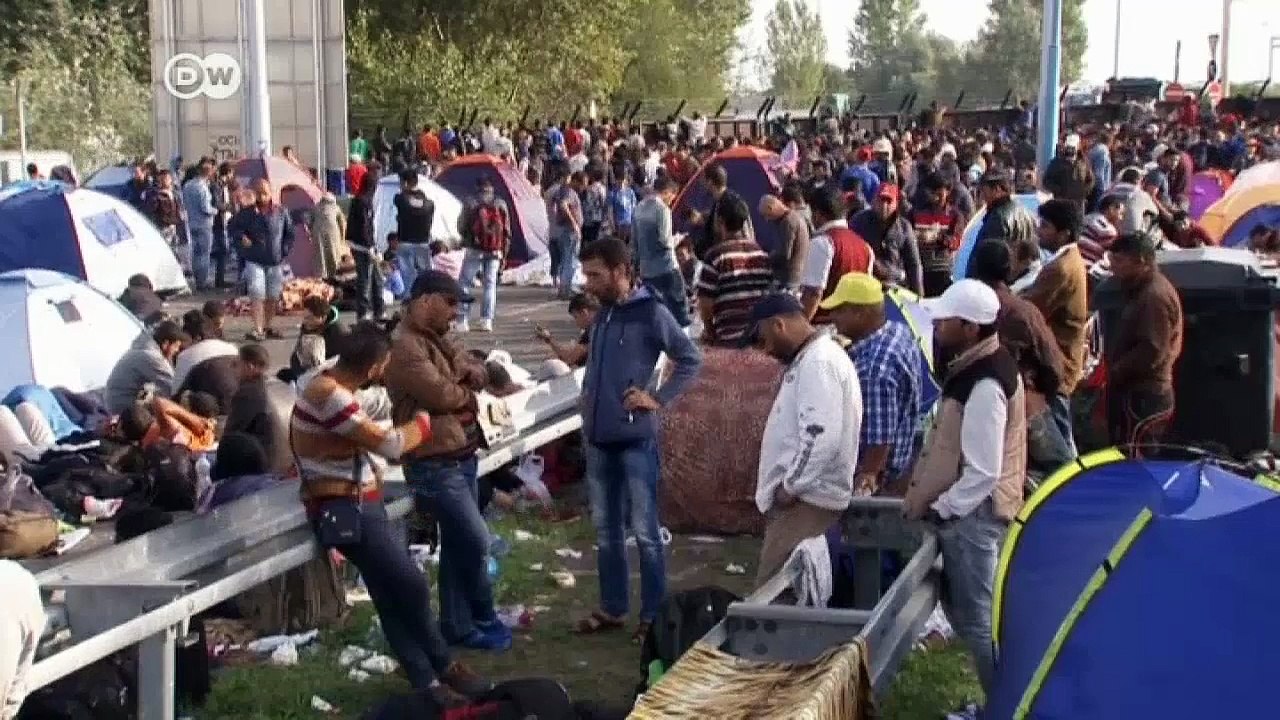 Flüchtlinge weichen nach Kroatien aus | DW Nachrichten