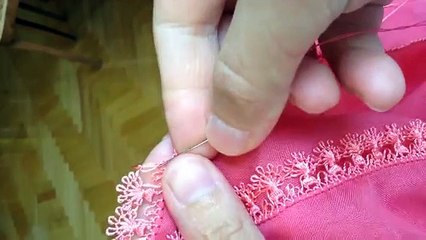 İğne oyası yapmayı öğreniyorum 2
