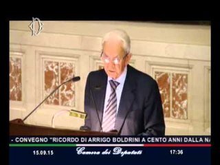 Roma - "Ricordo di Arrigo Boldrini a cento anni dalla nascita" (15.09.15)