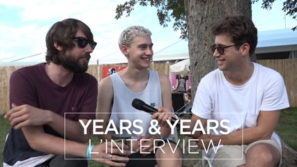 Years & Years en interview à Rock en Seine 2015