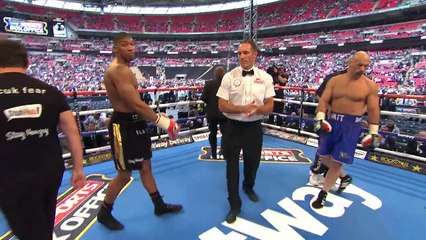Anthony Joshua knocks out Matt Legg in 83 seconds
