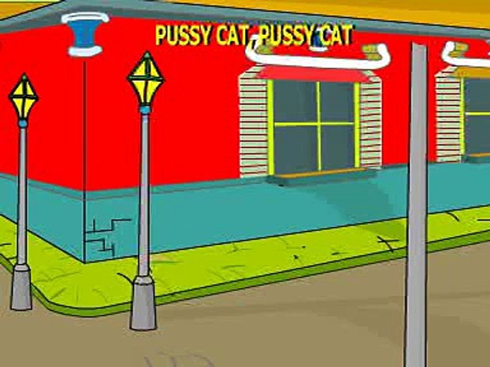 Pussycat Pussycat Where Have You Been Nursery Rhyme - Cartoon Animation Songs For Children - Video Dailymotion [380]
