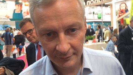 Bruno Le Maire (les Républicains) au Space