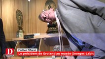 Le président de Groland au musée Georges- Labit