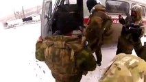 Вывоз раненого бойца ВСУ из аэропорта Донецка через пост ополчения [Full Episode]