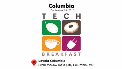 Columbia Techbreakfast Thank you video greeting from Inviter.com