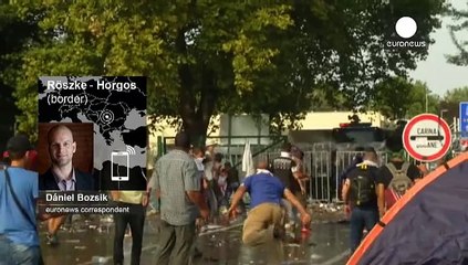 Ένταση στα σύνορα Ουγγαρίας- Σερβίας με τους πρόσφυγες