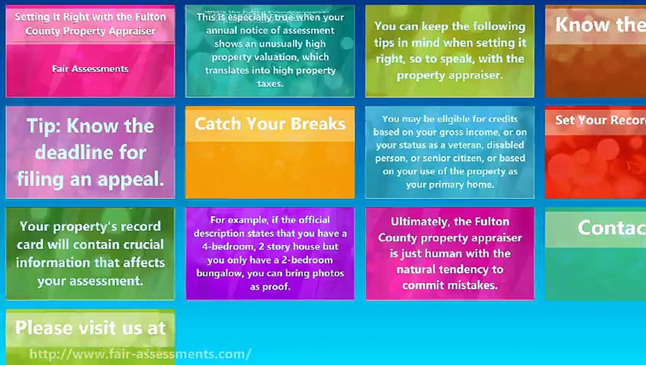 Setting It Right with the Fulton County Property Appraiser 404-618-0355