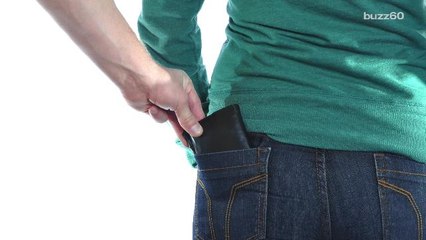 Robbers thwarted by skinny jeans