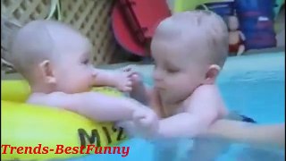 Funny Babies Swimming Compilation - (Funy Videos Baby)