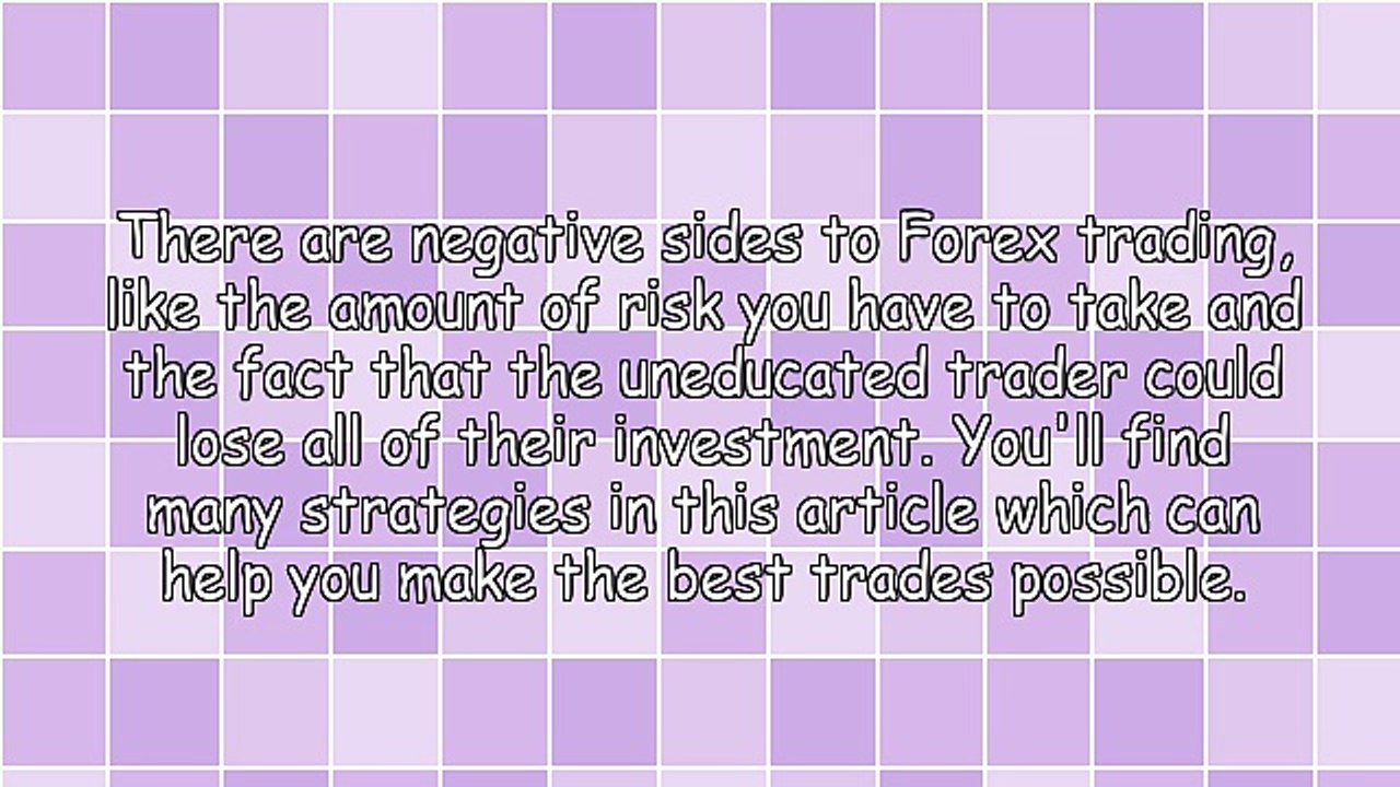 Forex Advice For New And Old Traders