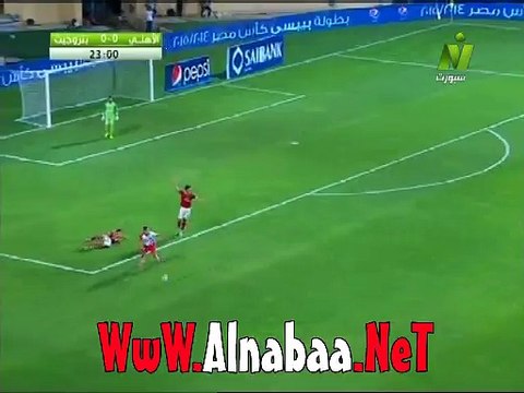 الاهلى يتقدم بالهدف الاول فى شباك بتروجيت