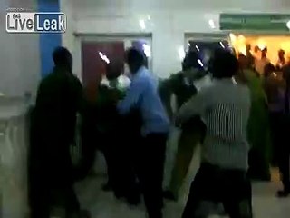 a fight breaks out at a wedding in Hargeisa, Somaliland
