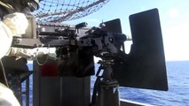 Firing The .50 Caliber Machine Gun - Rack It Back & Go!