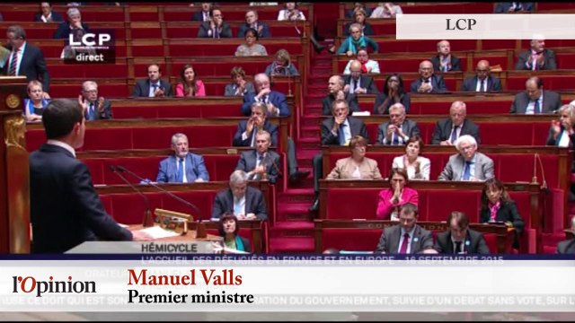 TextO’ : Migrants - Manuel Valls : «Il faut de la lucidité, de la méthode et du sérieux.»