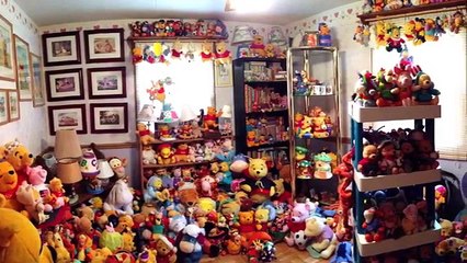 Conoce a la mayor coleccionista de objetos de Winnie the Pooh en el mundo