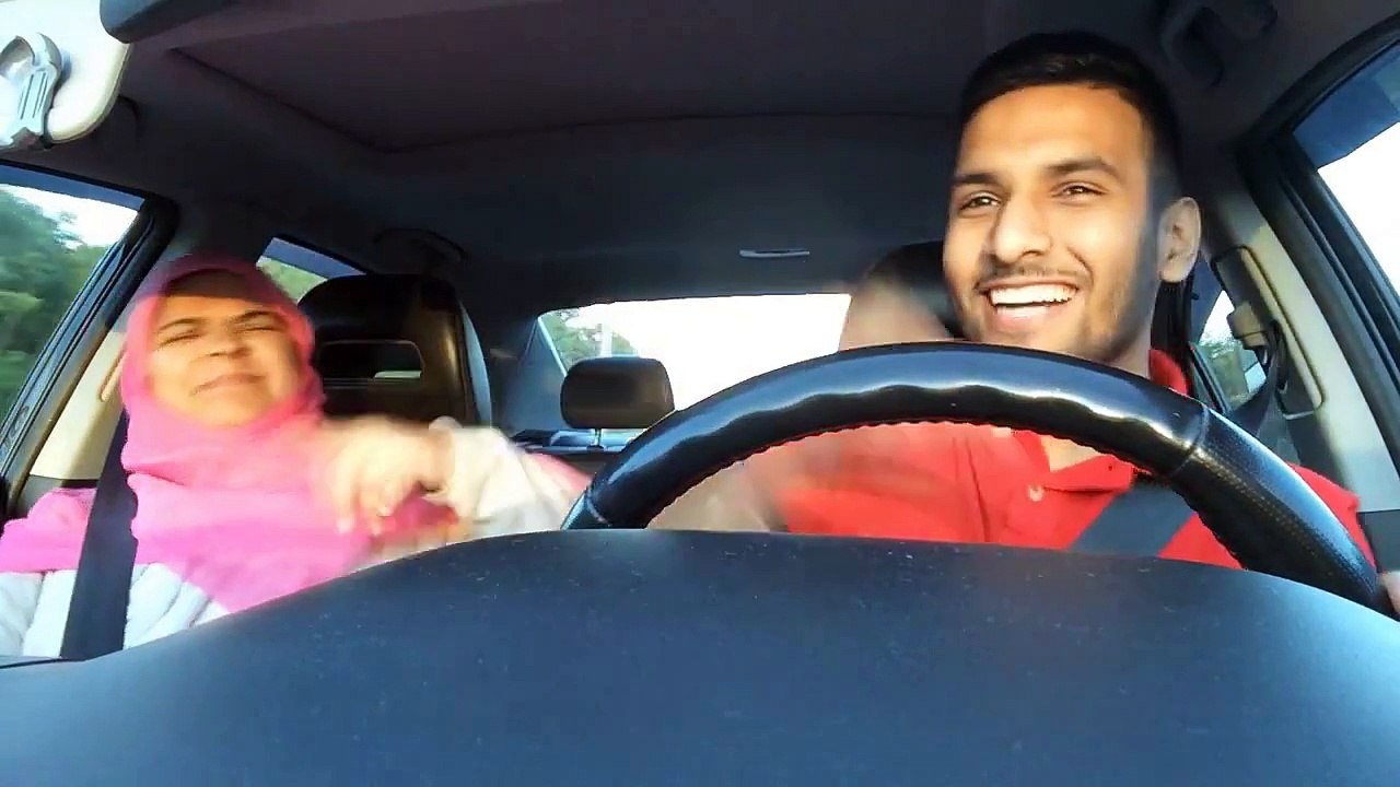 Zaid Ali -  Singing Songs To Mother In Car - Very Very Funny Must Watch