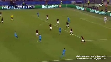 Messi Fantastic Long range Shot | Roma v. Barcelona 16.09.2015 HD