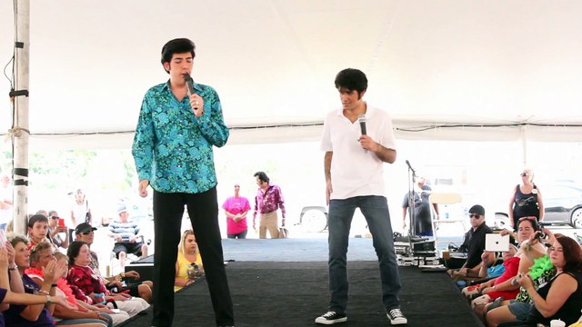 Austin Irby & Josh Davis sings 'Polk Salad Annie' Elvis Week 2015