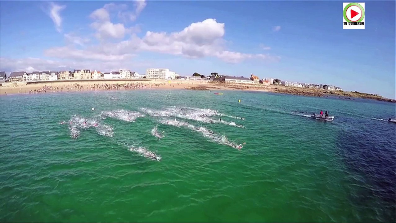 Quiberon  |  Triathlon Femmes 2015 natation  |  TV Quiberon 24/7