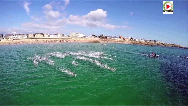 Quiberon | Triathlon Femmes 2015 natation | TV Quiberon 24/7