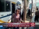 Puente Piedra: Regidora intentó apropiarse de vivienda junto a 30 matones, pero fue detenida [Video]