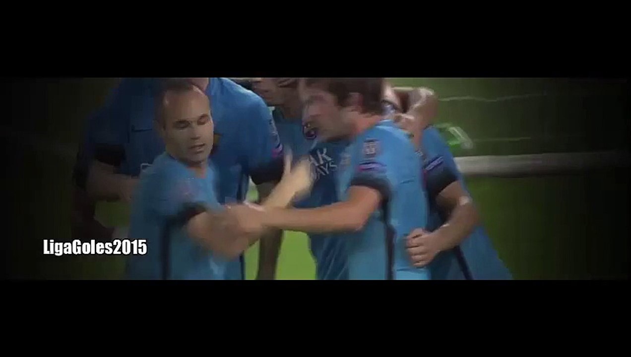 Luis Suarez Goal - AS Roma vs Barcelona 0-1 (Champions league 2015) HD