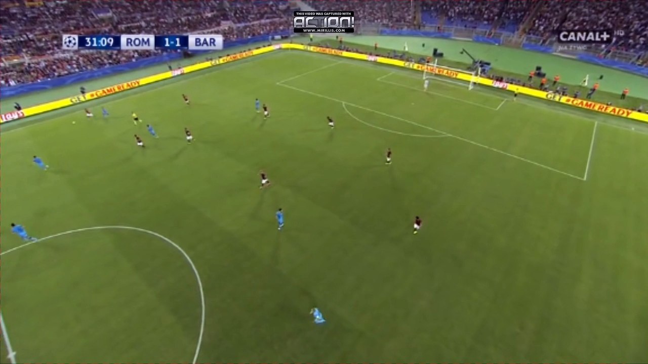 Florenzi Amazing Goal!!! ROM 1-1 FCB | Champions League