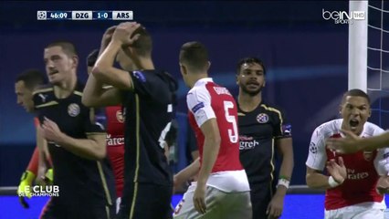 Passe de Soudani contre Arsenal