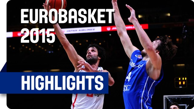Serbia v Czech Republic - Quarter Final - Game Highlights - EuroBasket 2015