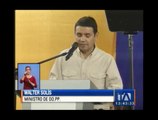 Correa inaugura vía que une Guayas y Cañar