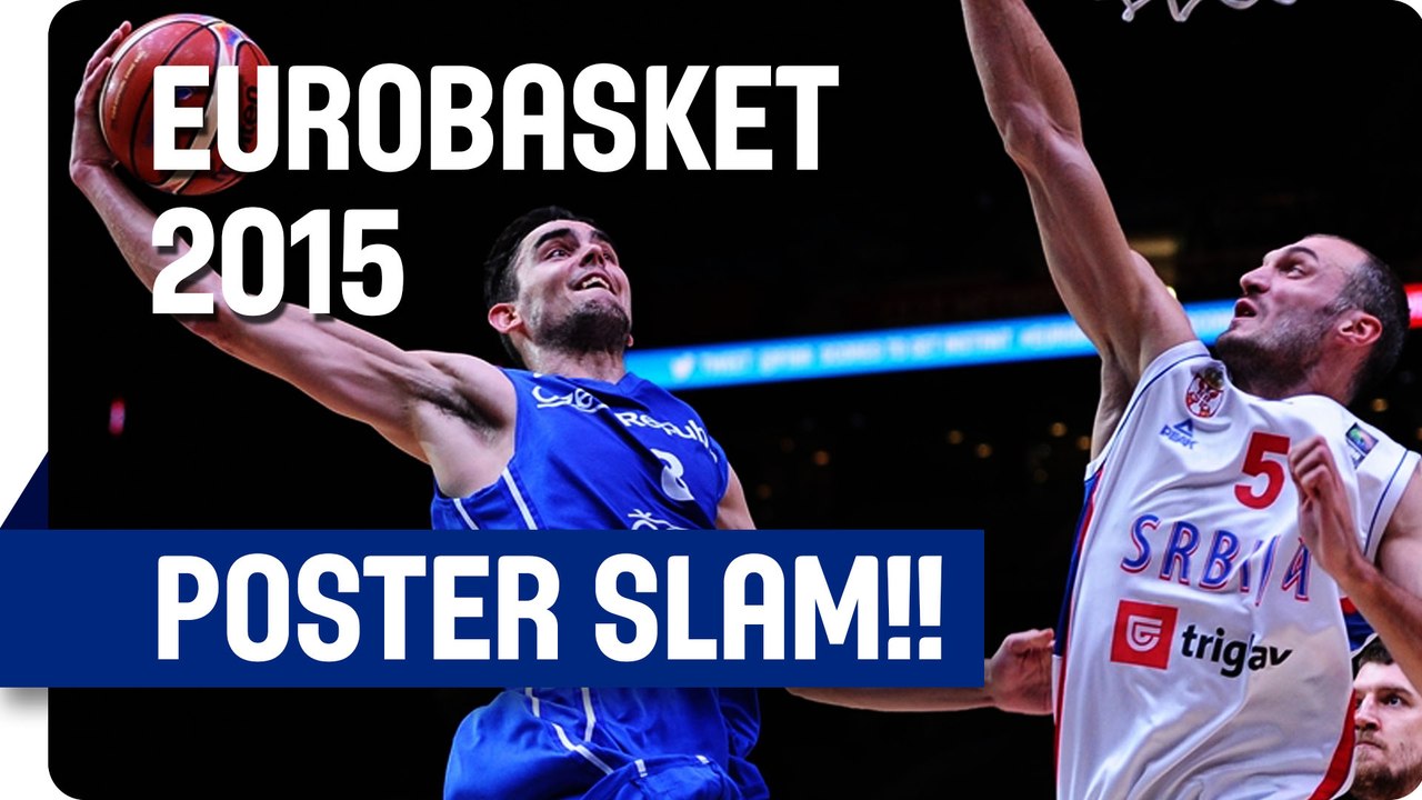 WOW! Unstoppable Satoransky Dunks it Over Simonovic - EuroBasket 2015