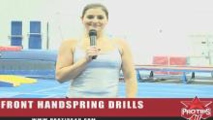 Dominique Moceanu: How To Do A Front Handspring