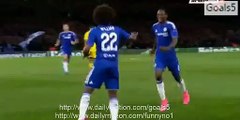 Diego Costa Amazing GOAL - Chelsea 3-0 Maccabi TA