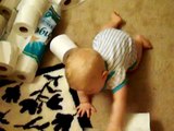 Discovering toilet paper by baby funny clip latest 2015 funny video | new clip 2015