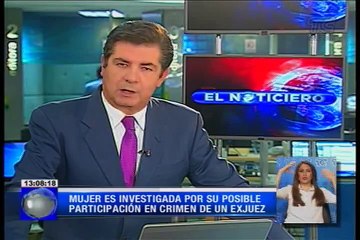 Mujer es investigada por su posible participación en crimen de un ex-juez