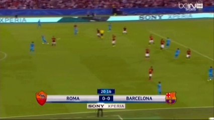 أهداف مباراة روما وبرشلونة في دوري أبطال أوروبا