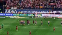 Neymar brilliant free kick against Atletico Madrid - La Liga 12/9/2015