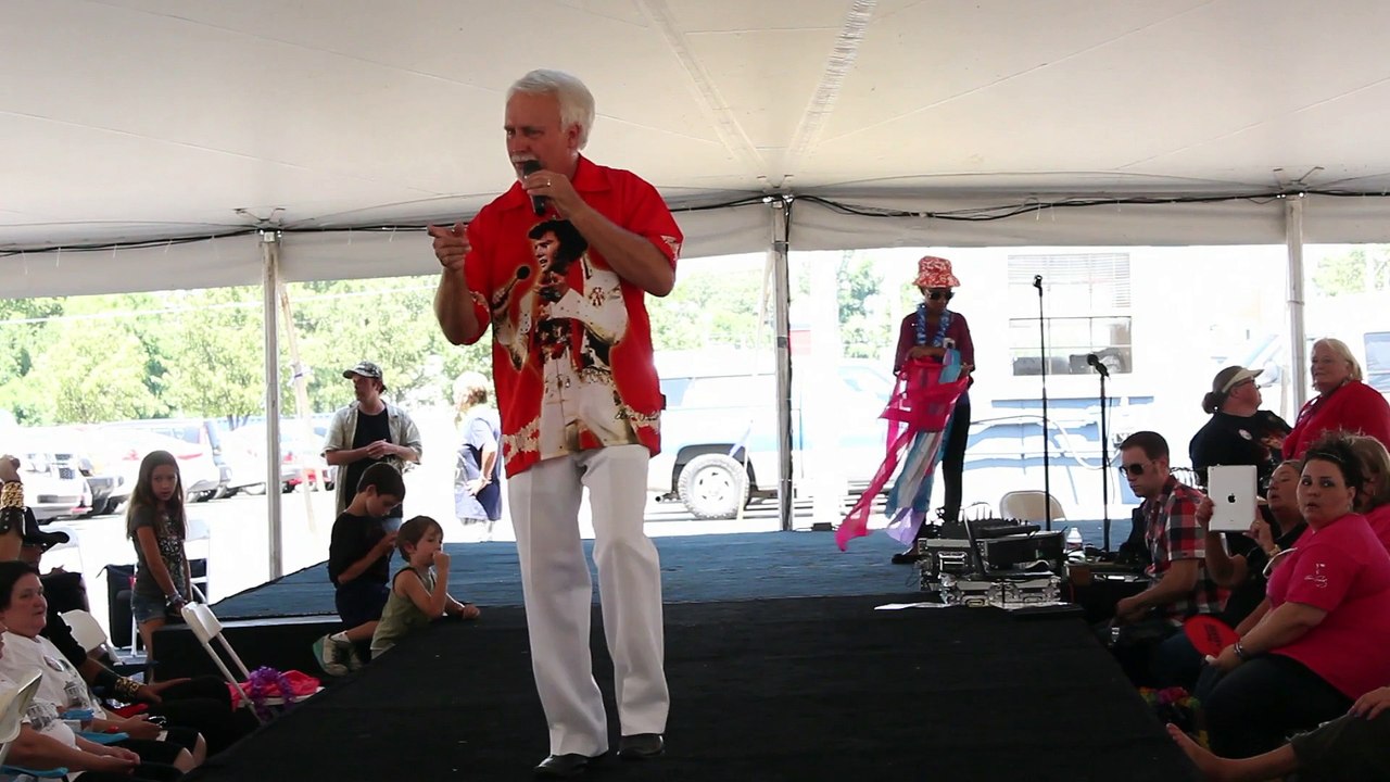Don Obeidin sings 'Just Pretend' Elvis Week 2015