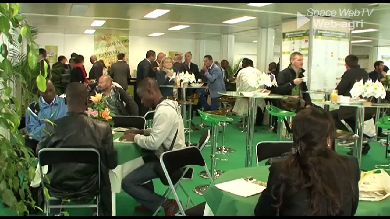 Space 2015 : Amandine accueille 13.000 visiteurs au Club international